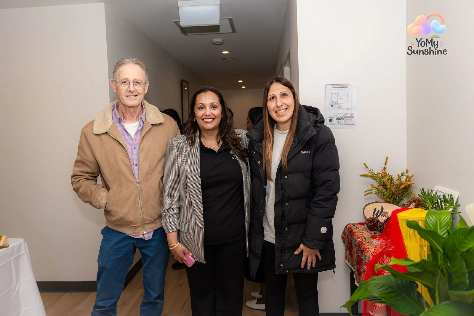 Guests visiting the centre, at the YoMy Sunshine grand opening in Dandenong North