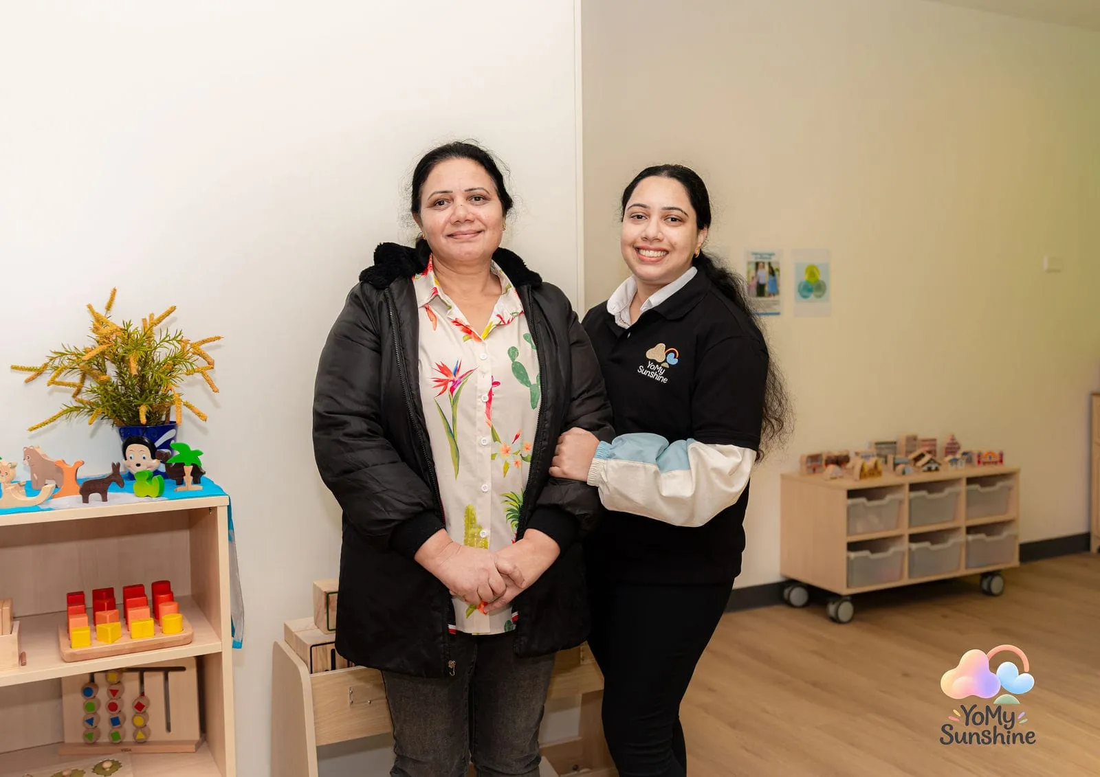 Guests in the learning room, at the YoMy Sunshine grand opening in Dandenong North