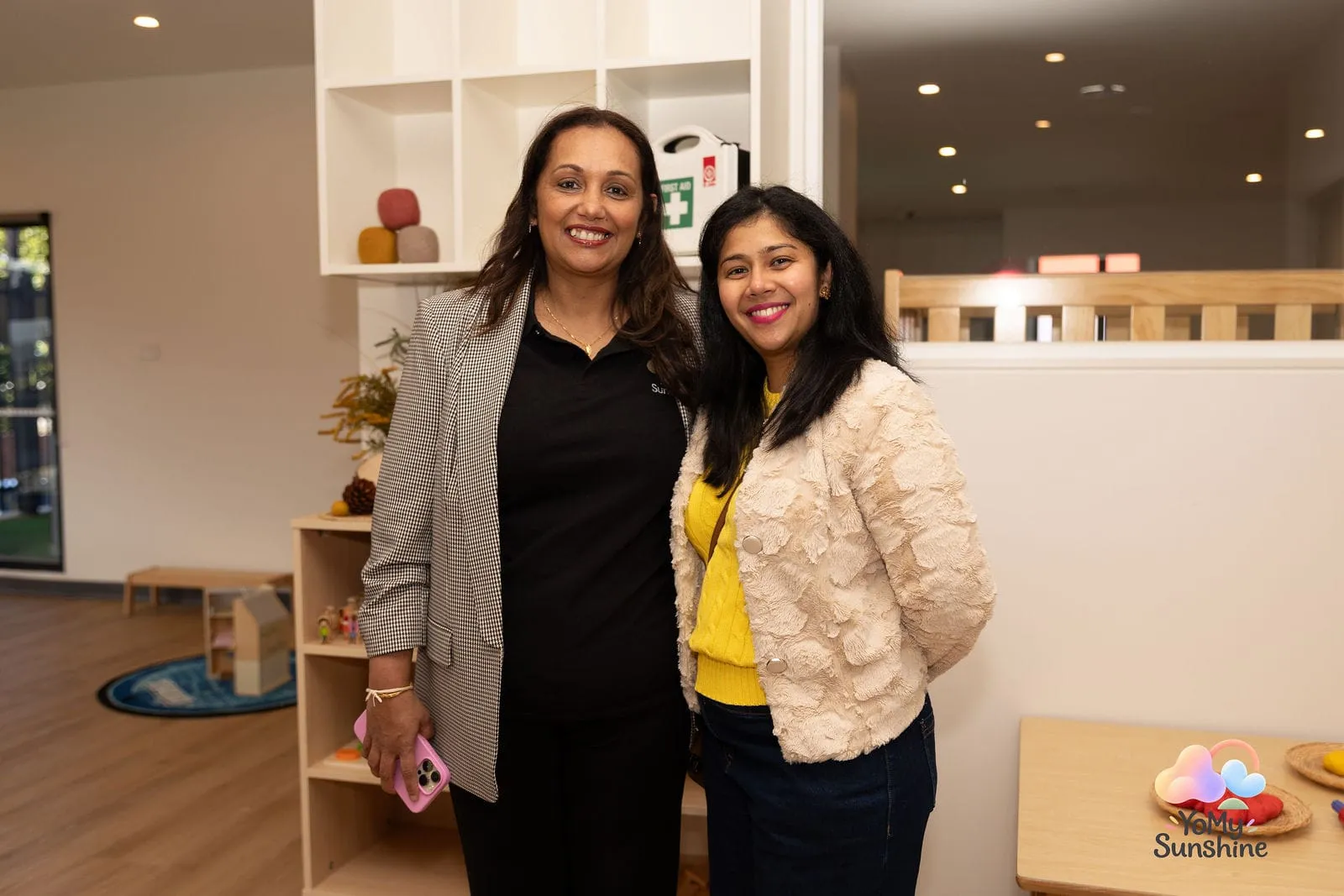 Guests at the opening, at the YoMy Sunshine grand opening in Dandenong North