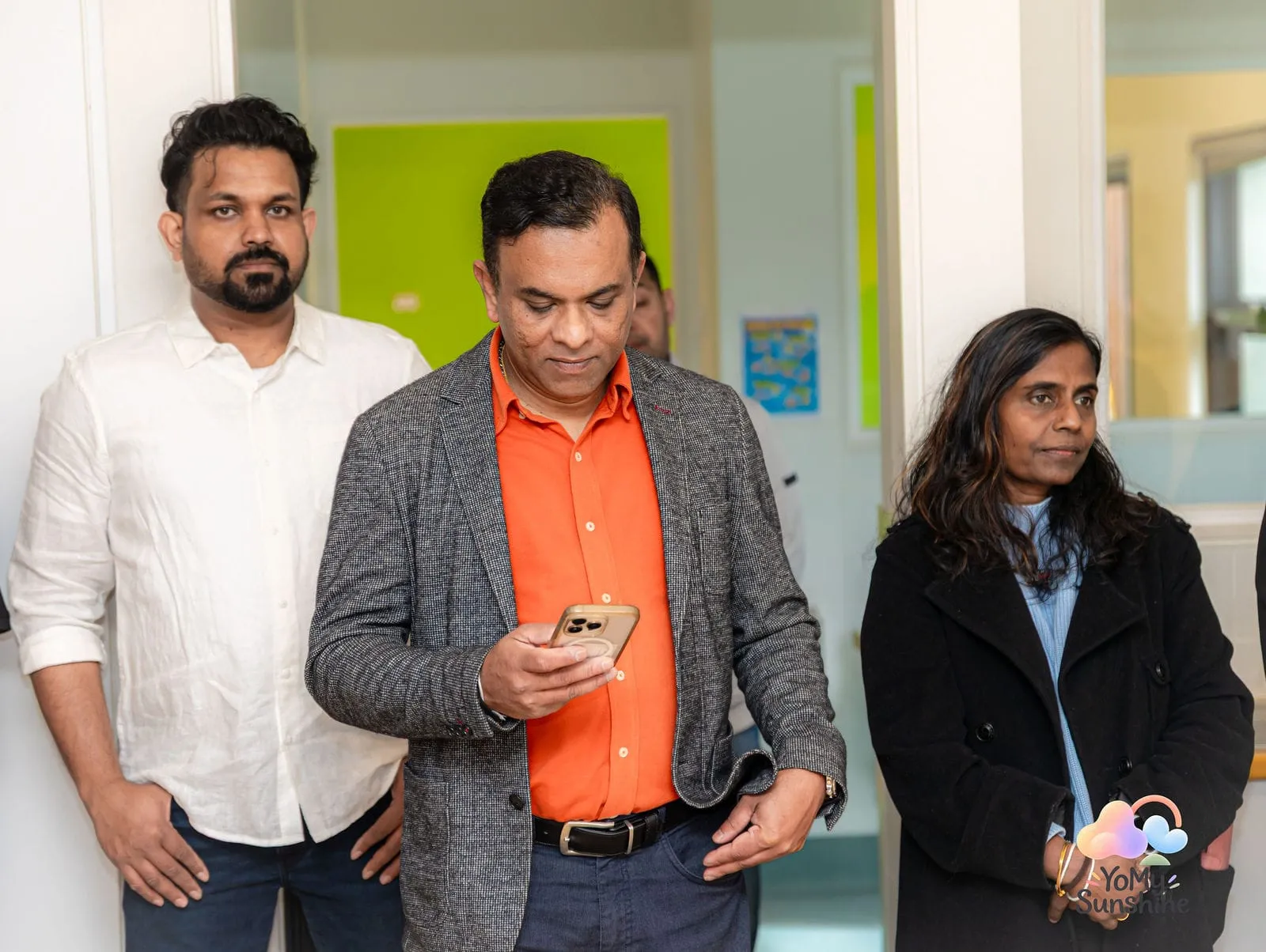 Guests at the opening, at the YoMy Sunshine grand opening in Dandenong North