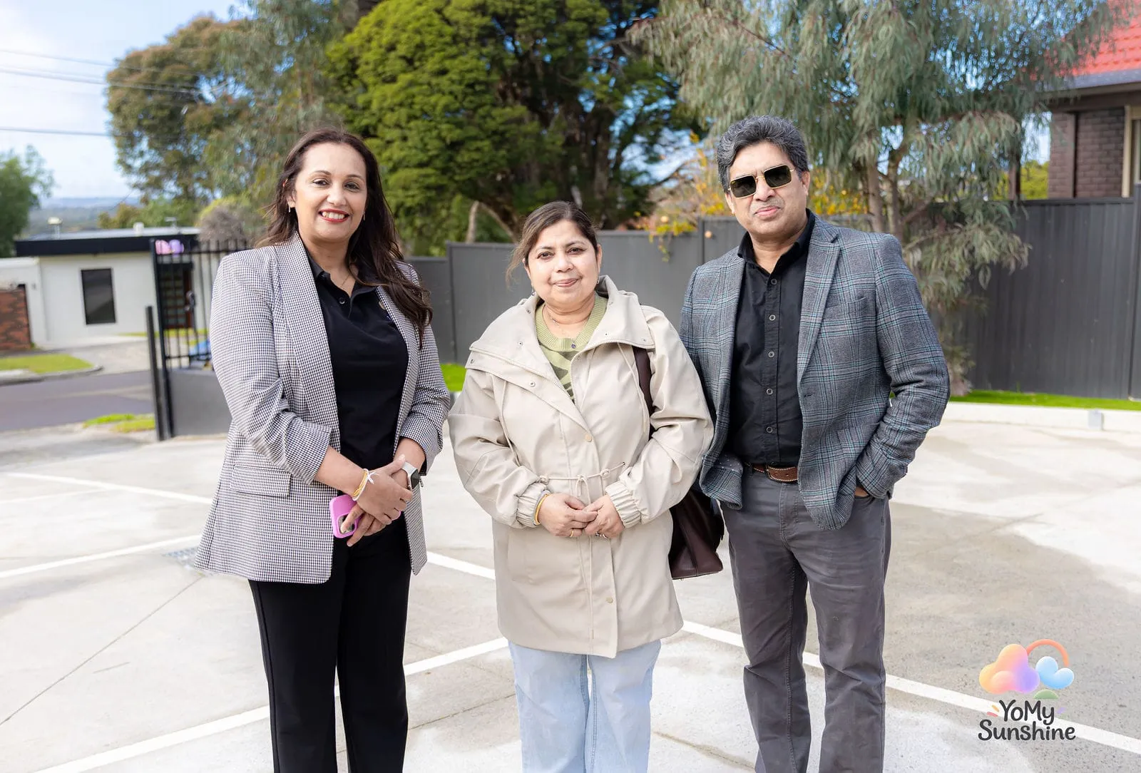 Guests at the opening, at the YoMy Sunshine grand opening in Dandenong North