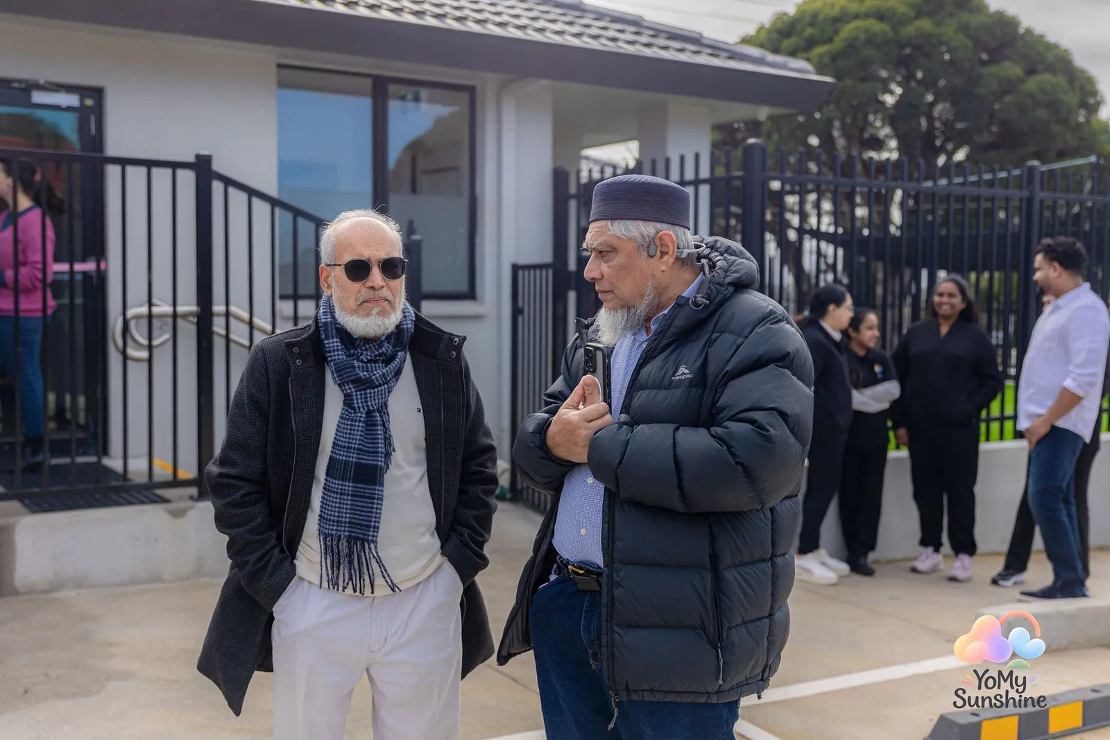 Guests at the opening, at the YoMy Sunshine grand opening in Dandenong North