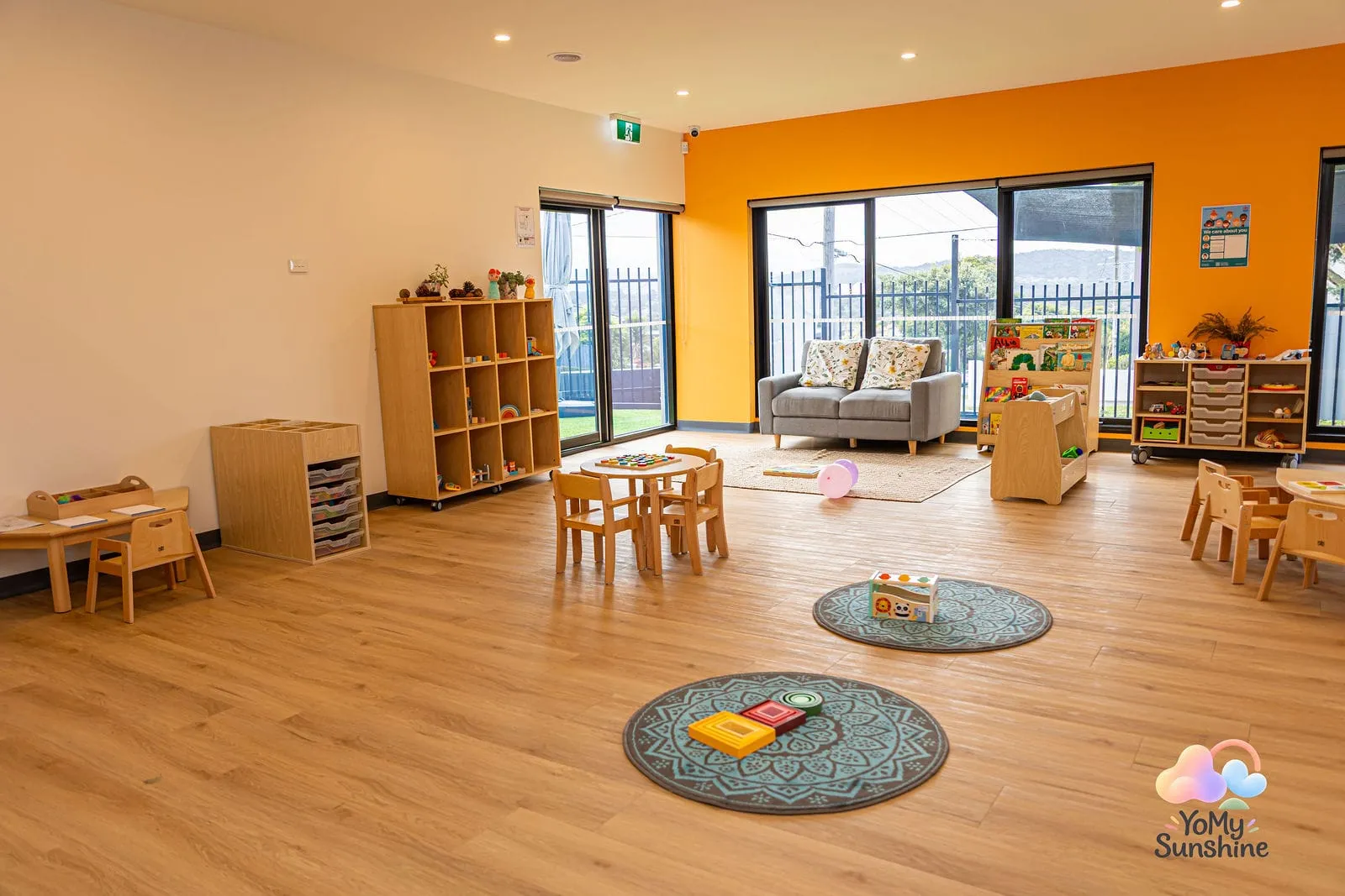 The orange room, at the YoMy Sunshine grand opening in Dandenong North